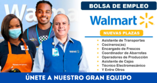 WALMART - OFERTA DE TRABAJO